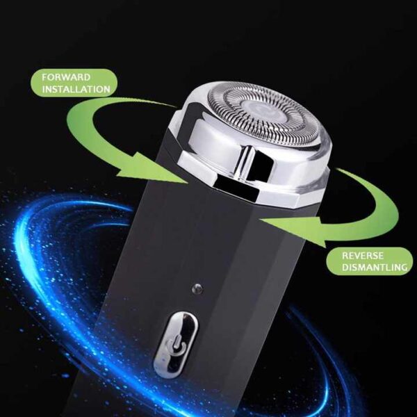 Rasoir Rechargeable Double Lame pour Homme - Image 3